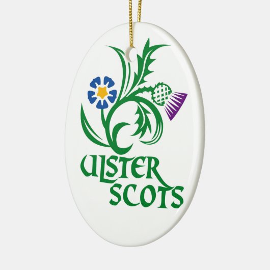 (Schotte-Irischer) Entwurf Ulster-Schotten Keramik Ornament (Links)