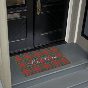 Schotte-Vista-Clan MacLean roter Tartan kariert Fußmatte