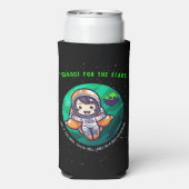 SCHOTTEN FÜR DIE BEGINN, ASTRONAUT SELTERS DOSENKÜHLER (Seltzer Rückseite)