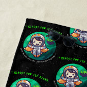 SCHOTTEN FÜR DIE BEGINN, ASTRONAUT STRANDTUCH (Beispiel)