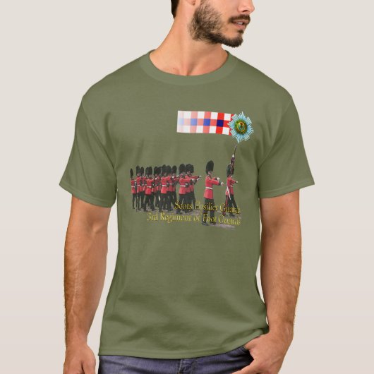 Schotten Fusilier schützt 3. Regiment des T-Shirt (Vorderseite)