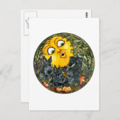 Schotten in Mondlicht Postkarte (Vorne/Hinten)