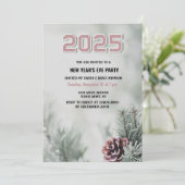 Schotten Kiefer 2025 Neujahrsfest Einladung (Stehend Vorderseite)