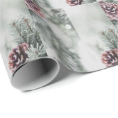 Schotten Kiefer 2025 Neujahrsfest Geschenkpapier (Rolleneckpunkt)