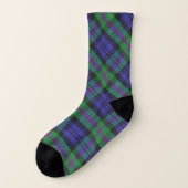 Schotten Style Clan Baird Tartan Kariert Socken (Links - Außen)