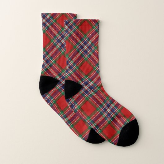 Schotten Style Clan MacFarlane Tartan Kariert Socken (Paar)