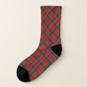 Schotten Style Clan MacNaughton Tartan Kariert Socken (Links - Außen)