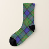 Schotten Style Clan Muir Tartan Kariert Socken (Links - Außen)