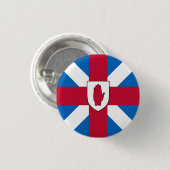 Schotten von Ulster-Abzeichen Button (Vorne & Hinten)