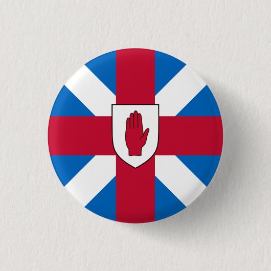 Schotten von Ulster-Abzeichen Button (Vorderseite)