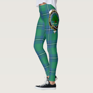 Schottenclan Irvine Ancient Crest Tartan Frauen Leggings