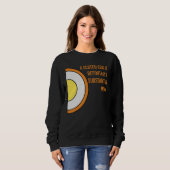 Schotteneier ist definitiv ein bedeutendes Essen Sweatshirt (Vorne ganz)