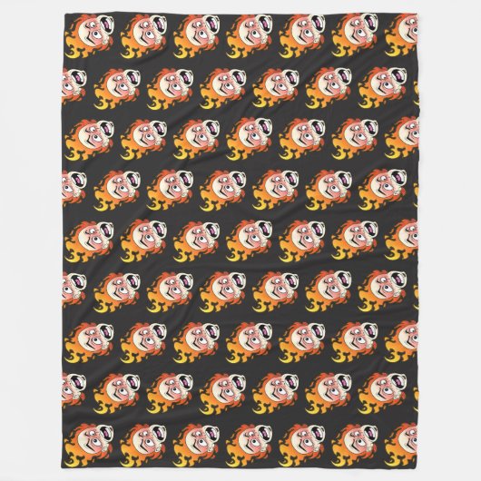 Schottenfalke, Fleece Blanket, alle Größen (Vorderseite)