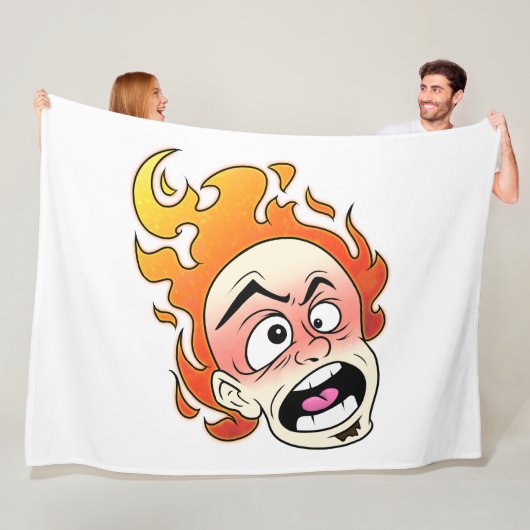 Schottenfalke, Fleece Blanket, alle Größen (Beispiel)