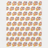 Schottenfalke, Fleece Blanket, alle Größen (Vorderseite)