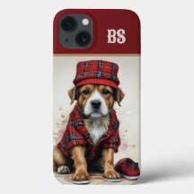 Schottenhund in Kilo und Kappe