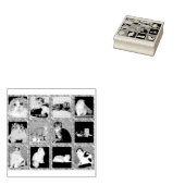 Schottenmuschel Gummistempel (Stempel)