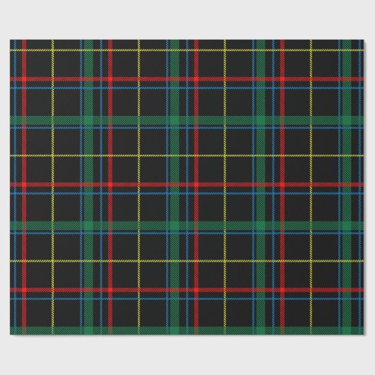 Schottenmuster Geschenkpapier (Flach)