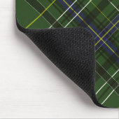 Schottenmuster in Grün Mousepad (Ecke)