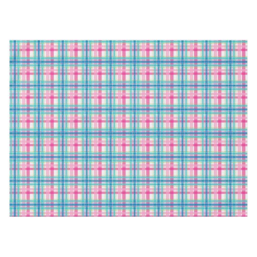 Schottenmuster, Karomuster Tischdecke (Vorderseite (Horizontal))