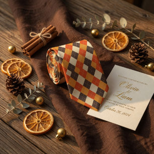 Schottenmuster Krawatte