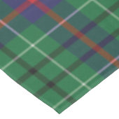 Schottenmuster Rustic Clan Duncan Tartan Tischdecke (Schrägansicht)