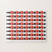Schottenwache Soldaten Muster Puzzle (Horizontal)