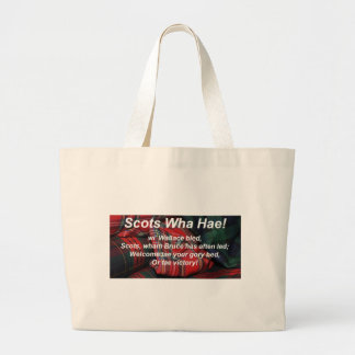 SchottenWhac$hae-tartan Jumbo Stoffbeutel