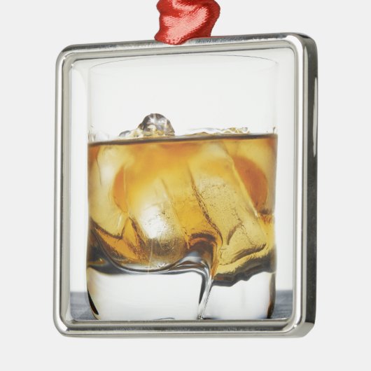 Schotter auf den Felsen Ornament Aus Metall (Links)