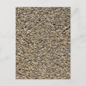 Schotterfelsen und Sandnaturfotografie Postkarte (Vorderseite)