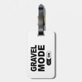 Schottermodus Gepäckanhänger (Rückseite vertikal)