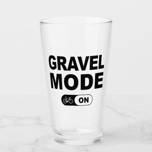 Schottermodus Glas (Vorderseite)