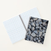 Schotterspirale-Notebook Notizblock (Innenseite)