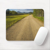 Schotterweg in Eagle, Alaska Mousepad (Mit Mouse)