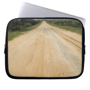 Schotterweg nah an Vilanculos, Inhambane Laptopschutzhülle