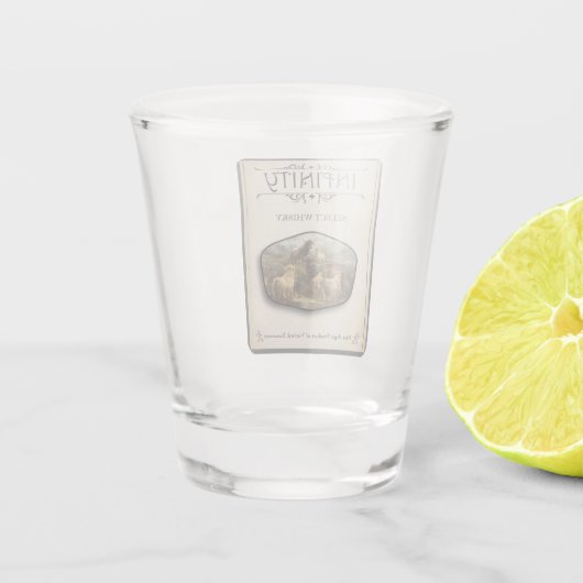 SCHOTTGLAS-INFINITÄT SCHNAPSGLAS (Rückseite)