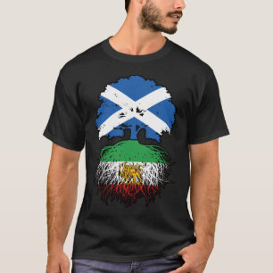 Schottisch aufgewachsene iranische Wurzeln Löwe un T-Shirt