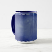 Schottisch Blau Tasse (Vorderseite Links)