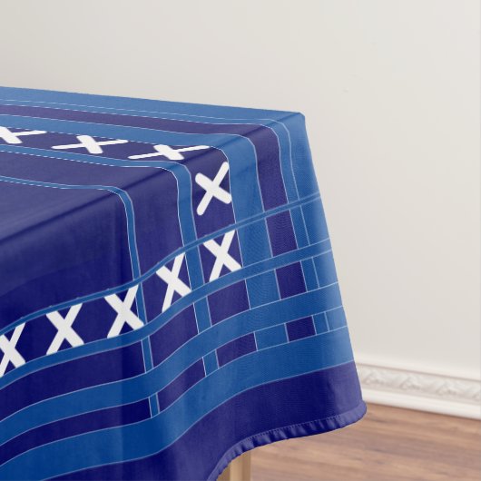 Schottisch Blau Tischdecke (Beispiel)