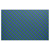 Schottisch-blau und grün kariert, diagonales Geweb Stoff (Yard (91,4 cm))