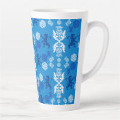 Schottisch Blau und Weiß Milchtasse (Rechts)