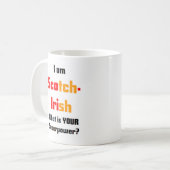 schottisch-irisch kaffeetasse (Vorderseite Links)