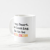 schottisch-irisch stark kaffeetasse (Vorderseite Links)