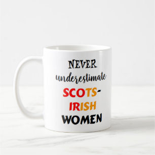 Schottisch-irische Frauen Kaffeetasse