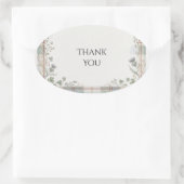 Schottisch Irischer Shamrock Distel Danke Sticker (Tasche)