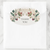 Schottisch Irischer Shamrock Distel Danke Sticker (Tasche)