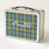Schottisch isst! Campbell Familie Tartan Kariert Metall Brotdose (Rückseite)