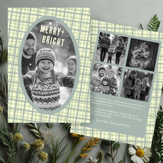 Schottisch Kariert Gingham Weihnachten Benutzerdef