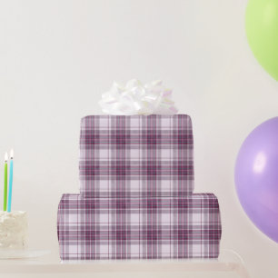 Schottisch Mauve Heritage Plaid Geschenkpapier