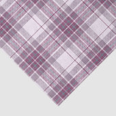 Schottisch Mauve Heritage Plaid Seidenpapier (Ausschnitt)